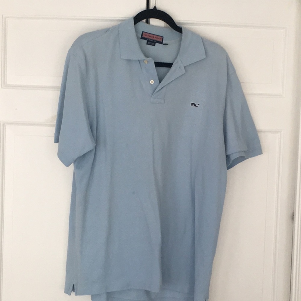Vineyard Vines Light Blue Polo